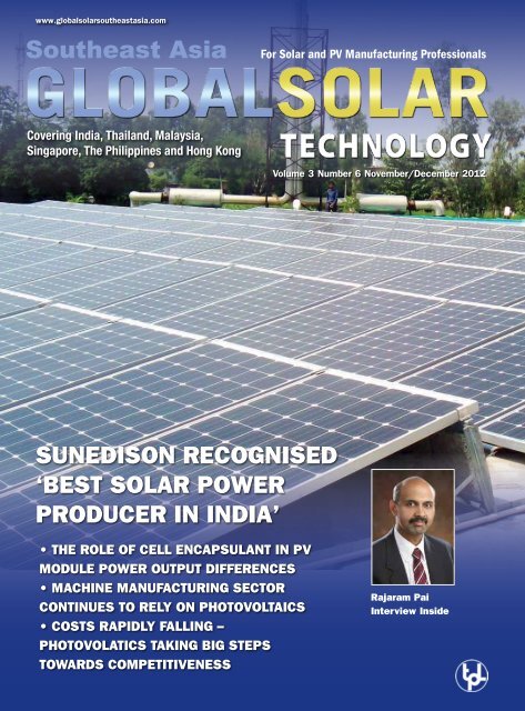 sunedison recognised 'best solar power producer in india'