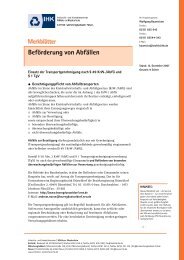 Beförderung von Abfällen - IHK Mittlerer Niederrhein