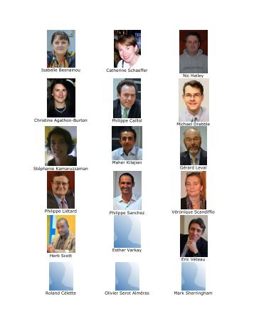 Membres du Conseil - Lycée Rochambeau