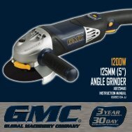 instruction manual 1200w 125mm (5”) angle grinder - Toolbox