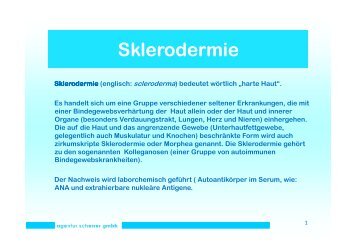 Sklerodermie