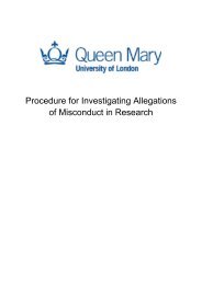 Procedure for Investigating Allegations of Misconduct in Research