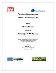 sediment management annual review meet - Seattle District - U.S. ...