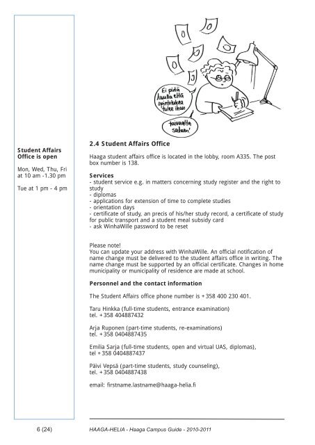 keys for studying 2010-2011 haaga campus guide - HAAGA-HELIA ...