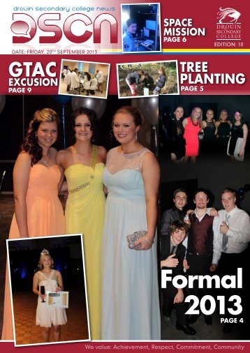 Formal 2013 - Drouin Secondary College