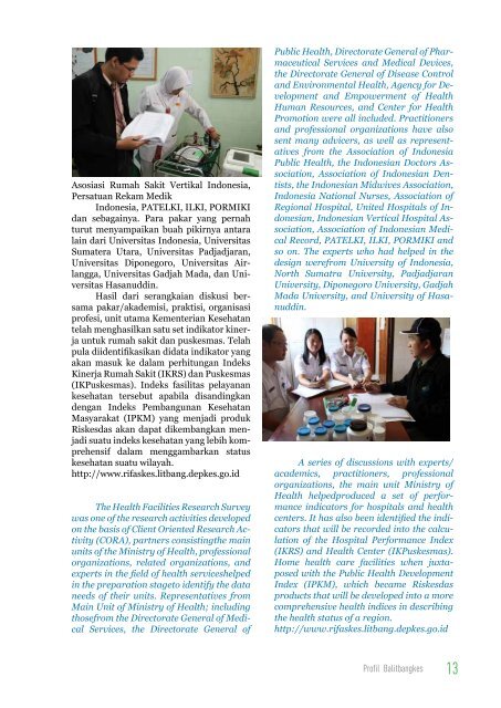 Download Profil Badan Litbang Kesehatan 2012