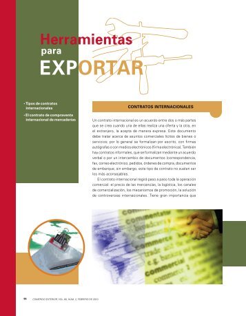 EXPORTAR - revista de comercio exterior - Bancomext