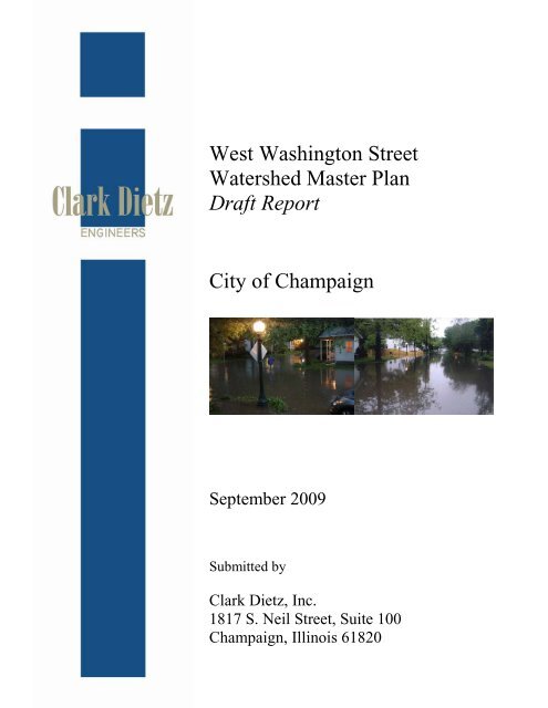 Washington Street West watershed - City of Champaign