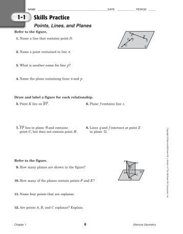 glencoe mcgraw hill geometry homework practice workbook answer key