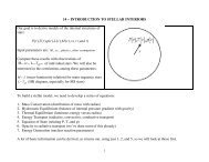 14-Stellar Interiors - Physics