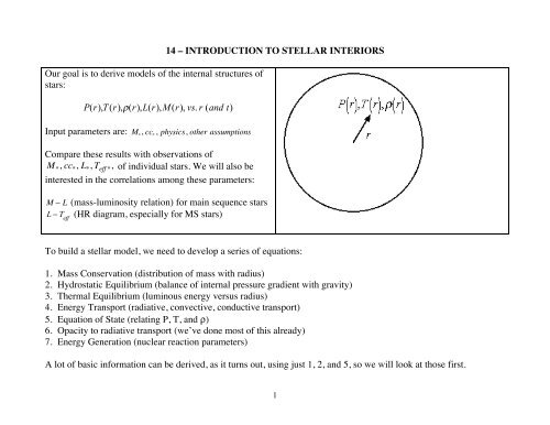 14-Stellar Interiors - Physics