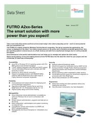 FUTRO A2xx-Series The smart solution with more power than you ...