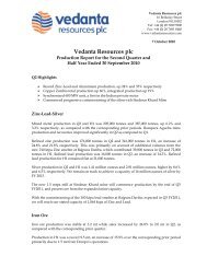 Vedanta Resources plc