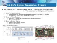 25-Gb/s Optical Transceiver System
