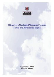 and AIDS-related Stigma - Micah Network
