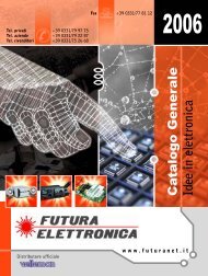 Ca talogo Generale Idee in elettronica - Futura Elettronica