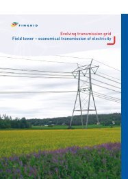 Evolving transmission grid Field tower – economical ... - Fingrid