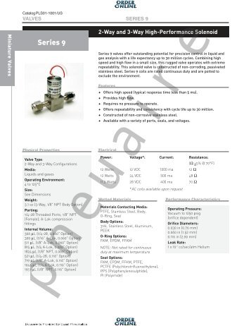 Series 9 - Coast Pneumatics