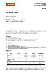 TECHNICAL DATA ThreeBond 2086M Fast Room ... - Tablazat.hu