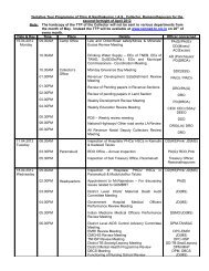 Tentative Tour Programme of Thiru K ... - Ramanathapuram