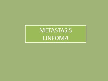 METASTASIS LINFOMA