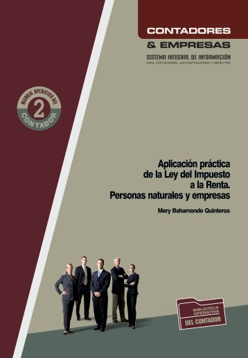 008 Aplicación práctica de la Ley del IR. Personas naturales y empresas