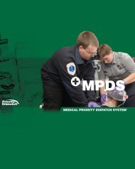 medical priority dispatch system - Priority Dispatch Corporation