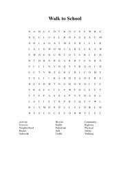PE Crossword Puzzle - thenewPE