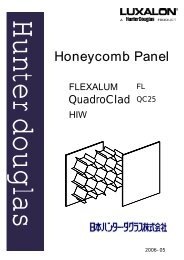 Honeycomb Panel - ap.hunterdouglas....
