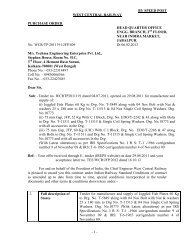 1 - by speed post west central railway purchase order head quarter ...