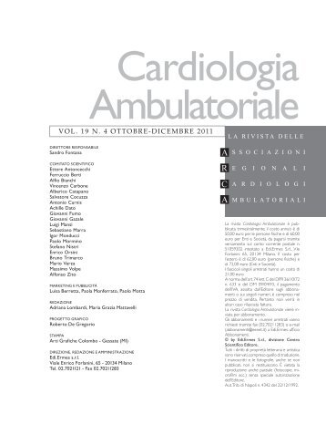 cardiologia 4-2011.indd - ARCA Associazioni Regionali Cardiologi ...