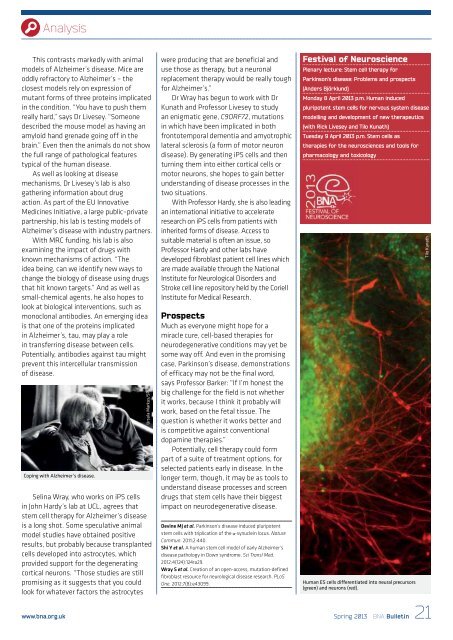 Issue 67 - British Neuroscience Association