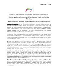 WM Press Release (PZ) - Godrej & Boyce