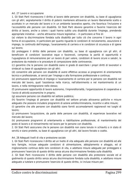 Codice contro le discriminazioni - Assemblea Legislativa