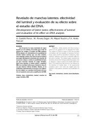 Revelado de manchas latentes: efectividad del luminol y evaluaciÃ³n ...