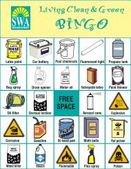 Living Clean and Green Bingo 09.cdr - Solid Waste Authority