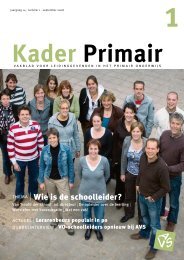 Kader Primair 1 (2008-2009). - Avs