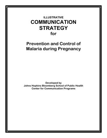 Illustrative Communication Strategy for Prevention and ... - Jhpiego