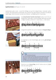 Beispielseiten Orff-Instrumente und wie man sie spielt - IfeM