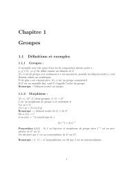 Cours AlgÃ¨bre DeuxiÃ¨me annÃ©e de licence de MathÃ©matiques.