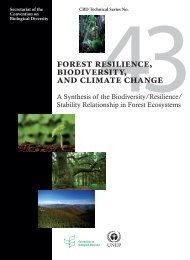 Forest Resilience, Biodiversity, and Climate Change: a synthesis of ...