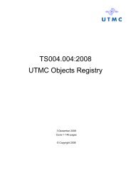 TS004.004:2008 UTMC Objects Registry - UTMC - UK.COM