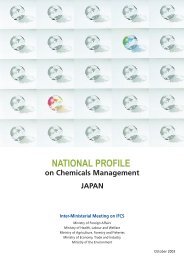 NATIONAL PROFILE on Chemicals Management - UNITAR