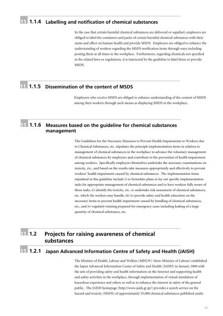 NATIONAL PROFILE on Chemicals Management - UNITAR