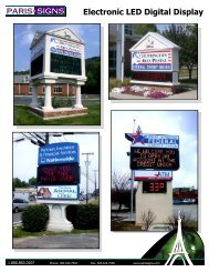 FlexiSIGN-PRO - Digital Displays - Paris Signs