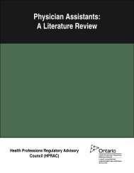 Physician Assistants: A Literature Review - Health Professions ...