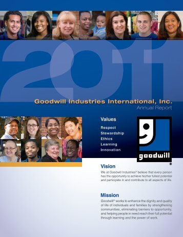 2011 Annual Report - Goodwill Industries International