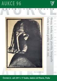 AUKCE 96 - AukÄnÃ­ sÃ­Å VltavÃ­n