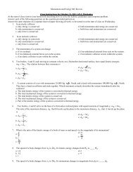 momentum and MC review ver2