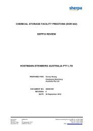 sepp33 review hostmann-steinberg australia pty ltd